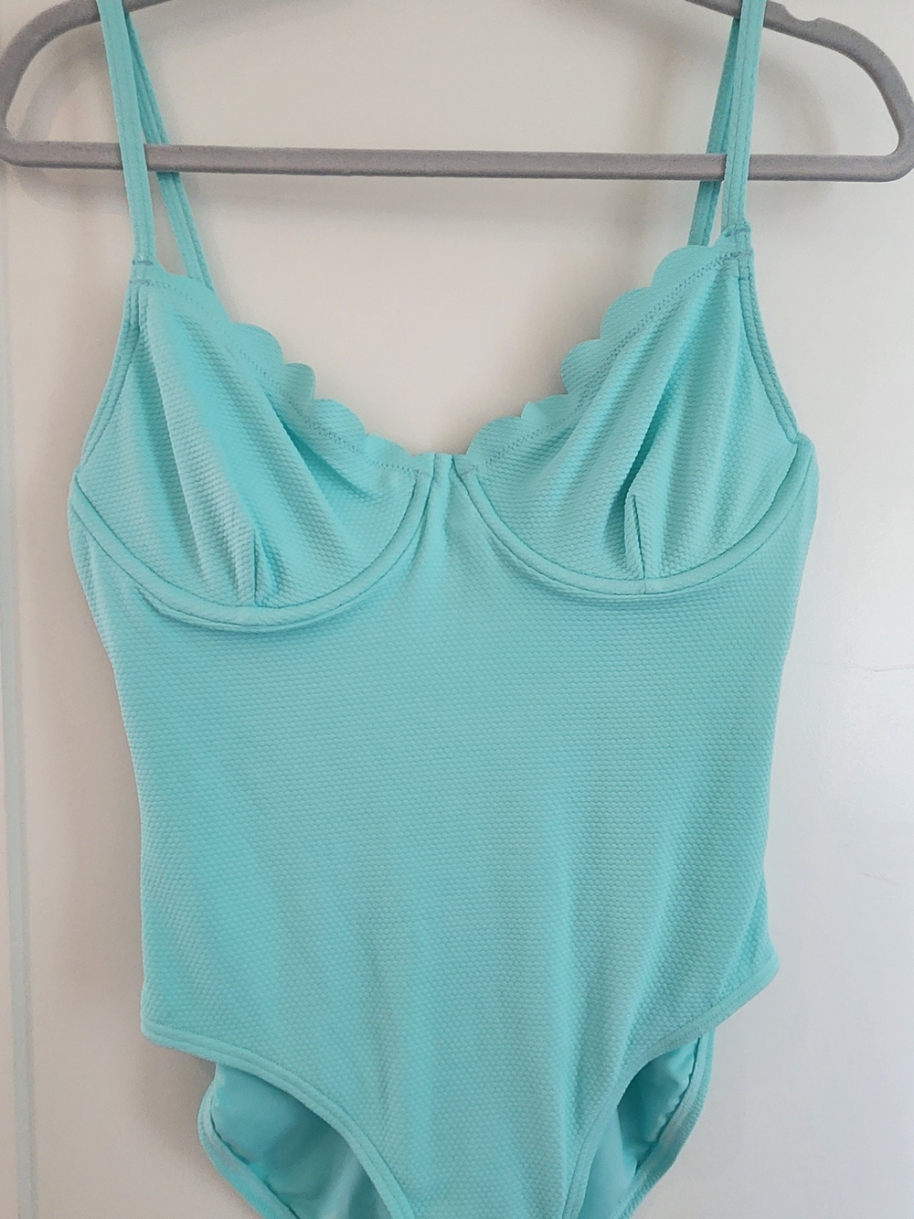 kate spade Aqua Low Tide One-Piece Swimsuit, Size M, NWT